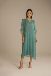 1 Piece Chiffon Embroidered Shirts (FS0052)